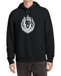 The BLOVD Co. DT6700 in Black, front studio view with white BLOVD Lion