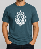 BLOVD Lion — Lightweight — Heather Deep Teal — True White 9.5-inch front Lion