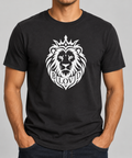 Beloved Lion — Everyday — Vintage Black — True White 9.5-inch front Lion